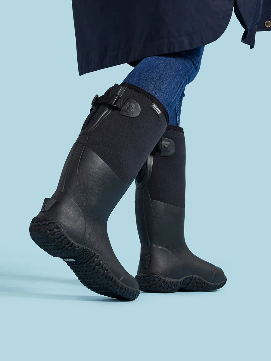 BOGS Black Classic Tall Adjustable Calf 5 BOGS Black Classic Tall Adjustable Calf - Image 3