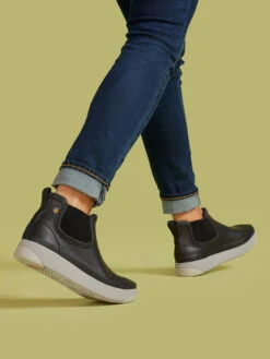 BOGS Black Kicker Rain Chelsea II -BOGS Shoes Sales Store 02 23