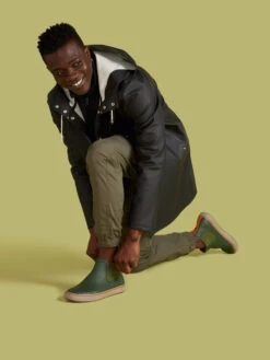 BOGS Dark Green Multi Kicker Rain Chelsea II -BOGS Shoes Sales Store 02 29