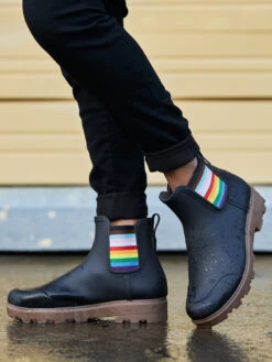 BOGS Black Multi Holly Chelsea 10 BOGS Black Multi Holly Chelsea -BOGS Shoes Sales Store 02 3