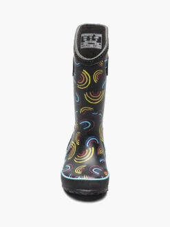 BOGS Black Multi Rainboot Wild Rainbows -BOGS Shoes Sales Store 08 188