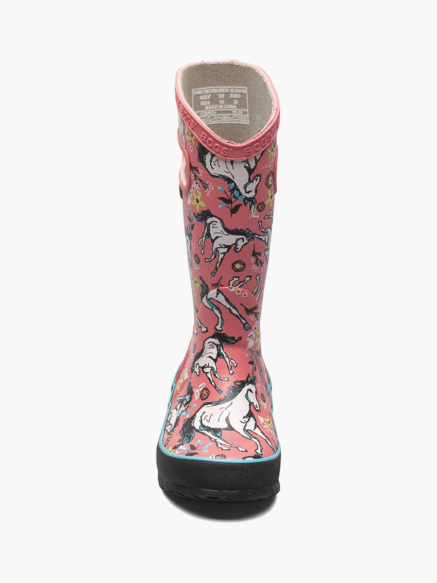 BOGS Pink Multi Rainboot Unicorn Awesome 5 BOGS Pink Multi Rainboot Unicorn Awesome - Image 3