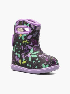 Black Multi Baby Bogs II Cartoon Flower 11 Black Multi Baby Bogs II Cartoon Flower -BOGS Shoes Sales Store 10 1