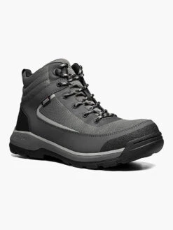 BOGS Dark Gray Multi Shale Mid Comp Toe -BOGS Shoes Sales Store 10 132