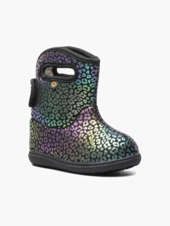 Black Multi Baby Bogs II Rainbow Leopard -BOGS Shoes Sales Store 10 2