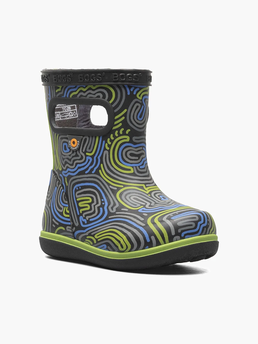 BOGS Black Multi Skipper II Cloud Geo 7 BOGS Black Multi Skipper II Cloud Geo - Image 5