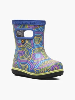 BOGS Royal Blue Multi Skipper II Cloud Geo -BOGS Shoes Sales Store 10 232