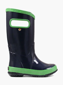 BOGS Navy/Green Rainboot Navy