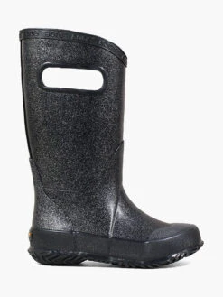 BOGS Black Rainboot Glitter
