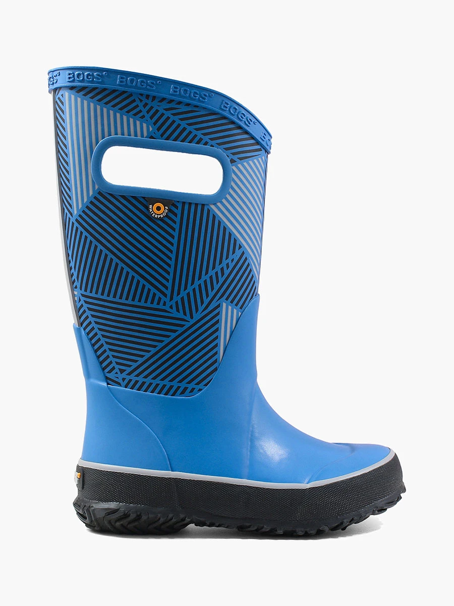 BOGS Royal Blue Multi Rainboot Big Geo 3 BOGS Royal Blue Multi Rainboot Big Geo