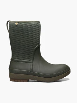 BOGS Dark Green Crandall II Mid Zip