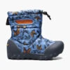 BOGS Blue Multi B-MOC Snow Cool Dinos 1 BOGS Blue Multi B-MOC Snow Cool Dinos -BOGS Shoes Sales Store 72758K 460