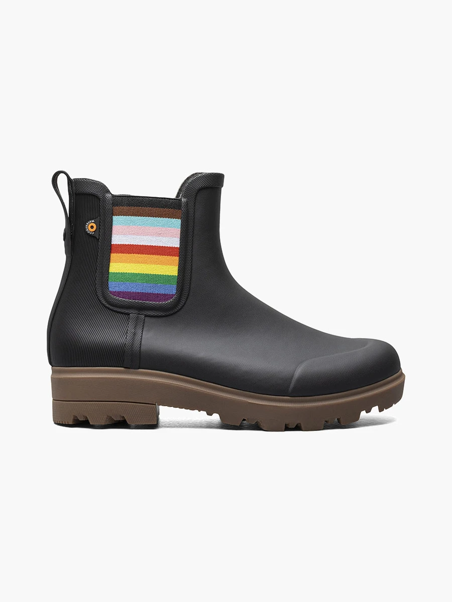 BOGS Black Multi Holly Chelsea 3 BOGS Black Multi Holly Chelsea