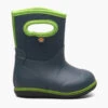 BOGS Navy/Green Baby Classic Solid