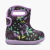 Black Multi Baby Bogs II Cartoon Flower -BOGS Shoes Sales Store 72895I 009