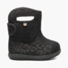 Black Baby Bogs II Tonal Leopard -BOGS Shoes Sales Store 72902I 001