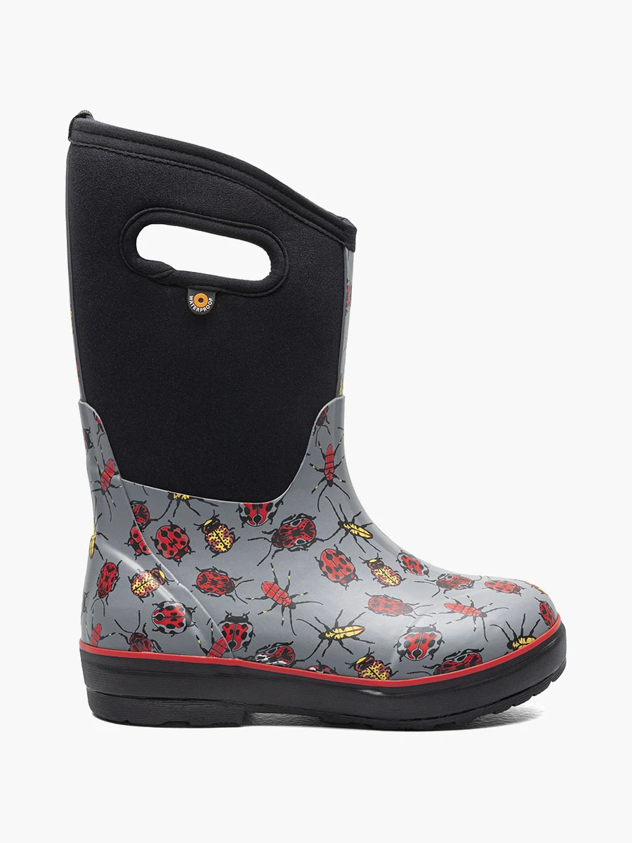 BOGS Gray Multi Classic II Bugs 3 BOGS Gray Multi Classic II Bugs