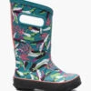 BOGS Dark Turquoise Rainboot Palm Duo -BOGS Shoes Sales Store 72999 442