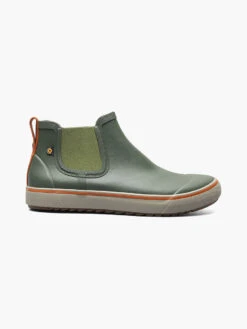 BOGS Dark Green Multi Kicker Rain Chelsea II